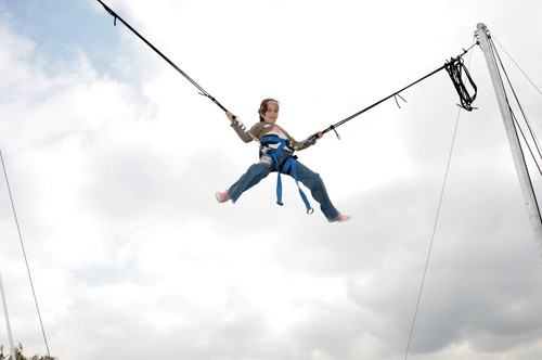 trampoline elastique